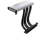Кабели за компоненти HYTE PCIE40 4.0 Luxury Riser Cable, Черно/Бял