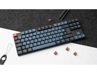 Клавиатури Keychron K1 Pro QMK/VIA TKL Gateron Low Profile Red Switch, RGB Backlight, ABS
