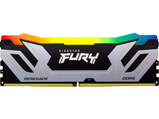 Оперативна памет 24GB DDR5 8400 MT/s CUDIMM Kingston FURY Renegade RGB Black