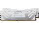 Оперативна памет 48GB (2x24GB) DDR5 8400 MT/s CUDIMM Kingston FURY Renegade White
