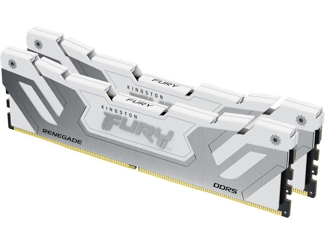 Оперативна памет 48GB (2x24GB) DDR5 8400 MT/s CUDIMM Kingston FURY Renegade White