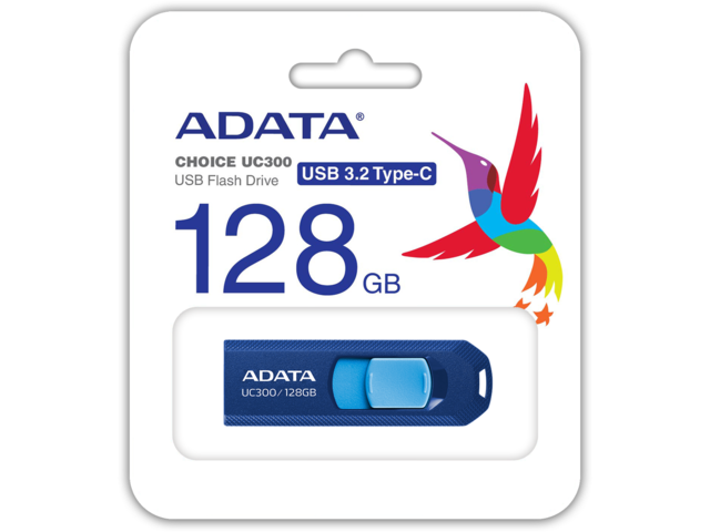 USB памети 128GB UC300 ADATA Blue