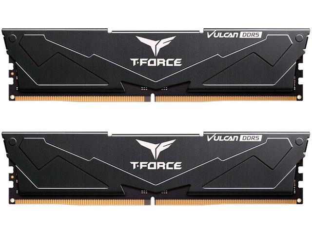Оперативна памет 64GB (2x32GB) DDR5 6400 MT/s TeamGroup T-Force Vulcan Black