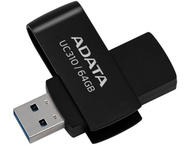 USB памети 64GB ADATA UC310 USB Flash Drive, Black