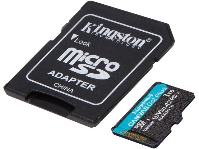 Карти памет 1TB Kingston Canvas Go! Plus microSD Memory Card