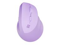 Мишки Natec Vertical Mouse Crake 2, за дясна ръка, Pure Lavender
