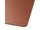 Падове Satechi Vegan-Leather Premium Desk Mat - Brown, Large