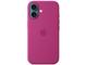 Калъфи Apple iPhone 16 Silicone Case with MagSafe - Fuchsia (Seasonal)