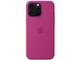 Калъфи Apple iPhone 16 Pro Max Silicone Case with MagSafe - Fuchsia (Seasonal)