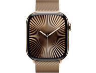 Каишки Apple Watch 46mm Milanese Loop: Gold Milanese Loop - S/M