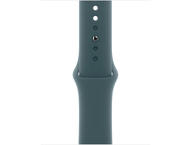 Каишки Apple Watch 42mm Sport Band: Lake Green Sport Band - M/L (Seasonal)