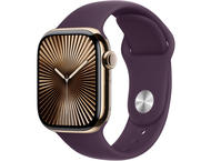 Каишки Apple Watch 42mm Sport Band: Plum Sport Band - M/L (Seasonal)