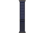 Каишки Apple Watch 49mm Loop: Navy Alpine Loop - Small - Natural Titanium Finish