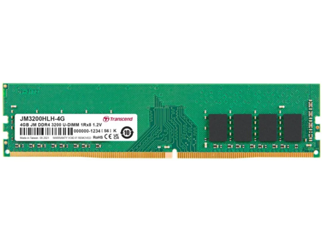 Оперативна памет 4GB DDR4 3200 MT/s Transcend JetRam