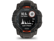 Смарт часовници Garmin Instinct 3 – 50 мм, Solar - Black с Charcoal каишка