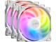 Вентилатори XPG VENTO 120 ARGB PWM White Triple Pack