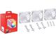 Вентилатори XPG VENTO 120 ARGB PWM White Triple Pack