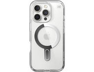 Калъфи Speck Presidio Perfect-Clear MagSafe With Click&Lock iPhone 16 Pro, Clear/Chrome
