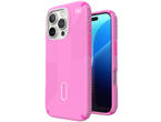 Калъфи Speck Presidio2 Grip, за iPhone 16 Pro, MagSafe + ClickLock, Black - Shocking Pink