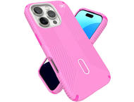 Калъфи Speck Presidio2 Grip, за iPhone 16 Pro, MagSafe + ClickLock, Black - Shocking Pink