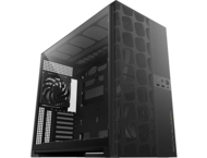 Кутии Geometric Future Model 5 Vent Black, С вентилатори