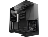 Кутии Geometric Future Model 5 Black/Gray, С вентилатори