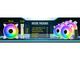 Вентилатори EZDIY-FAB Moonlight 120mm RGB PWM White - 5 Pack