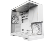 Кутии Geometric Future Model 5 White, С вентилатори