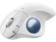 Мишки Logitech ERGO M575S,  Off-White + Blue Ball
