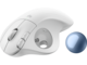 Мишки Logitech ERGO M575S,  Off-White + Blue Ball