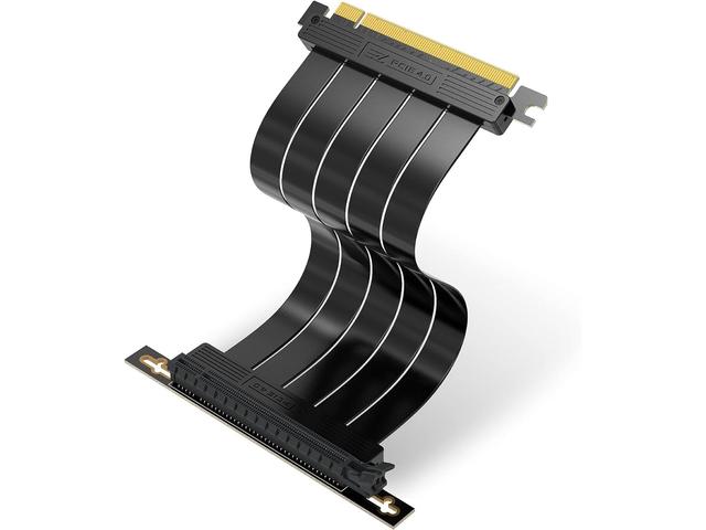 Кабели за компоненти EZDIY-FAB PCI-e 4.0 x16 Riser Cable Right Angle 200mm