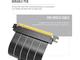 Кабели за компоненти EZDIY-FAB PCI-e 4.0 x16 Riser Cable Right Angle 200mm