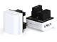 Кабели за компоненти EZDIY-FAB 12VHPWR 600W Power Adapter 180° White STD