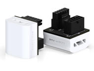 Кабели за компоненти EZDIY-FAB 12VHPWR 600W Power Adapter 180° White RVS