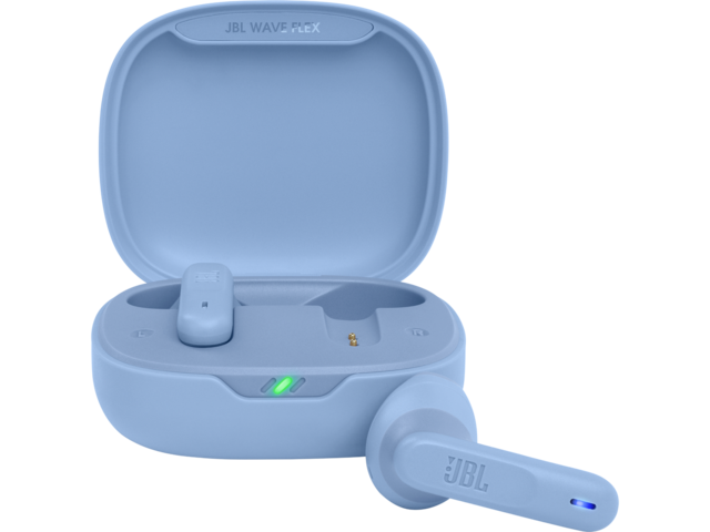 Слушалки JBL Wave Flex, Blue