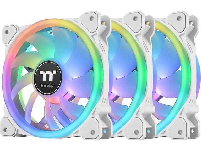 Вентилатори Thermaltake SWAFAN 12 RGB Radiator Fan TT Premium Edition 3 Pack White