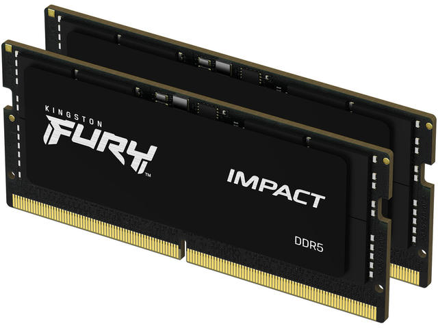 Оперативна памет 16GB (2x8GB) DDR5 4800 MT/s Kingston FURY Impact SODIMM