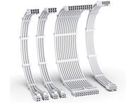 Кабели за компоненти EZDIY-FAB комплект удължителни кабели с 12VHPWR, Бели
