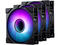 Вентилатори Phanteks M25-120 Gen2 PWM D-RGB Black Triple Pack