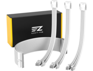 Кабели за компоненти EZDIY-FAB комплект удължителни кабели, Бели