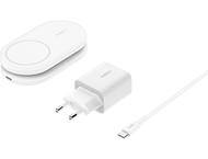 Зарядни устройства Belkin BOOSTCHARGE Qi2 15w Magnetic Stand - White