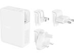 Зарядни устройства Belkin BoostCharge Pro 140W 4-Port GAN Wall Charger, w/ UK+EU+US PLUG - White