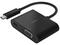 Кабели и Адаптери Belkin USB-C to VGA + Charge Adapter (60W PD) - Black