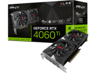 Видео карти PNY GeForce RTX 4060 Ti 8GB GDDR6 XLR8 Gaming VERTO OC