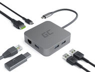 USB Хъб Green Cell USB-C Hub AK61