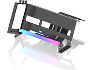 Кабели за компоненти EZDIY-FAB комплект за многоъгълен вертикален монтаж на видеокарта, ARGB Черен