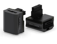 Кабели за компоненти EZDIY-FAB 12VHPWR 600W Power Adapter 90° Black RVS