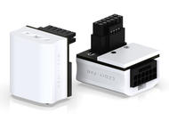 Кабели за компоненти EZDIY-FAB 12VHPWR 600W Power Adapter 90° White STD