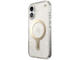 Калъфи Speck iPhone 16, Presidio Lux Glitter MagSafe+ClickLock Clear/Gold Glitter
