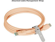Кабели и Адаптери Motorola Silicone 2m Cable C-C 5A, Peach Fuzz
